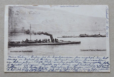 orig. AK S.M. Torpedoboot Flotille / Rheinfahrt/ Marine Schiff /gel.1900