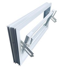 Kellerfenster weiß 500 - , x