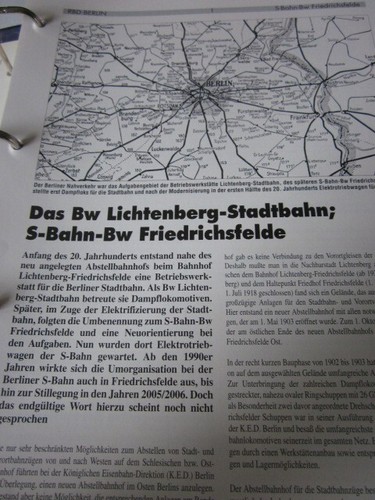 Dokumentation mit gleisplan - dokumentation,