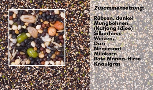 1kg kanarien vogel keimfutter - kanarien-,