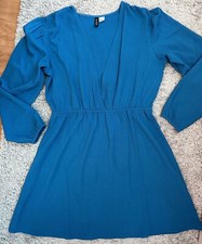 Schickes Kleid Blau Türkis