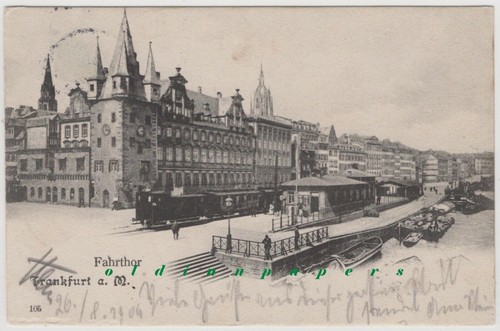Alte frankfurt main - frankfurt,