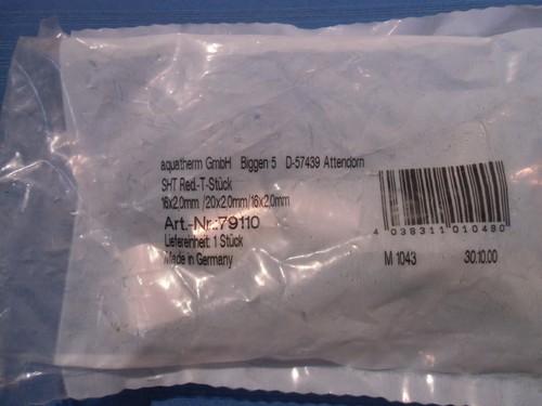 Ae625 aquatherm stück - ae625-aquatherm, t-