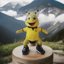 BVB Borussia Dortmund Emma Maskottchen Stofftier Plüschtier gelb ca. 30 cm