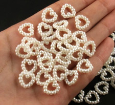 100 Perlen Herzen Deko