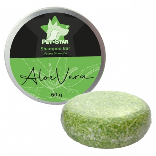 Pet star shampoo - bar, aloe