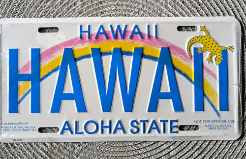 Hawaii deko blechschild - deko-blechschild, us