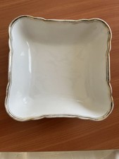 Koenigzelt Germany Porzellan Schale Beige Goldrand