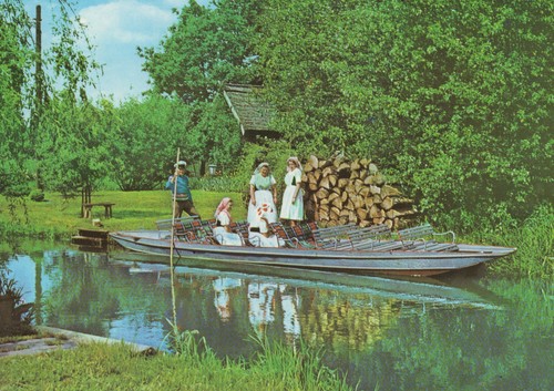 Spreewald błota ddr kahn - ddr, ak