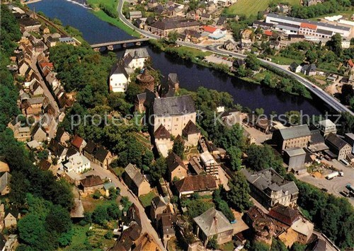 Leisnig fliegeraufnahme burg - fliegeraufnahme,