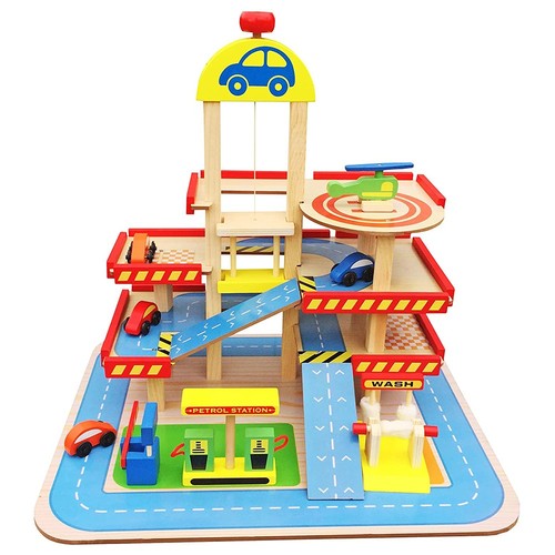 Parkgarage kinder holz - parkgarage,