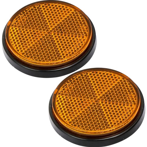 Reflektoren orange rund 60mm - orange,