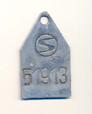 (Nr. 355 ) DDR-Werkzeugmarke aus Zwickau,  Sachsenring