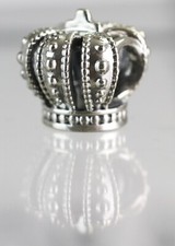 Pandora Königskrone Charm 925 Sterling Silber 790930 King Queen Crown F2-KK