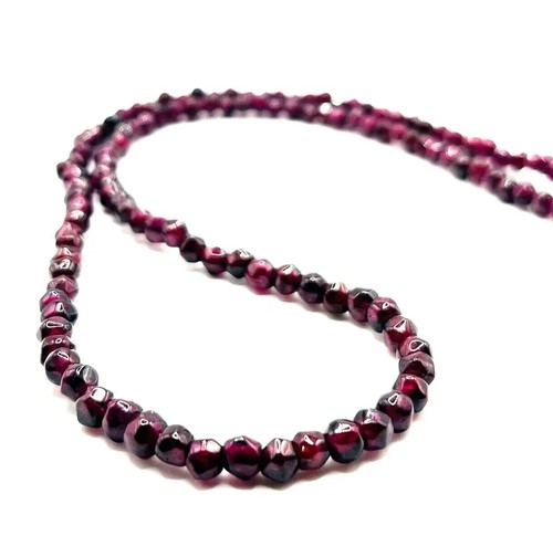 Granat edelstein kette cm - kette,