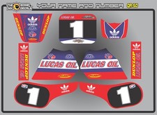  Honda QR50 Ersatz Grafik Full