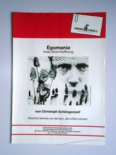 Egomania - Insel ohne Hoffnung - Christoph Schlingensief - Udo Kier - Presseheft
