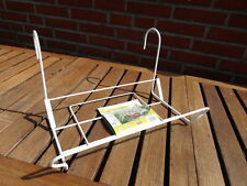 2 Stück Jardifer Blumenkastenhalter für Balkon-Geländer - Blumenkasten weiß