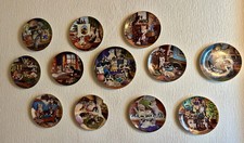 HERVORRAGEND**11 Katzen-Sammelteller/Wandteller von Jürgen Scholz