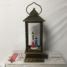 28cm schöne Weihnachten batteriebetriebene LED Wasserlaterne mit Carol Singers A2