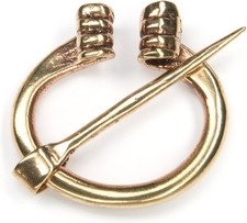 Gewandnadel Massive Bronze