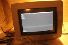 Atari SM124 Monitor in OVP (schwarz-weiß/monochrom) getestet mit Video!