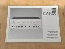 DUAL CV 1400 user manual