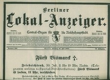 Zeitung Berliner Lokal