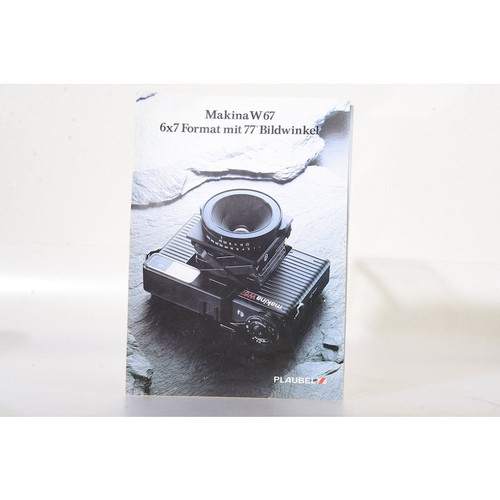 Plaubel makina prospekt - plaubel,