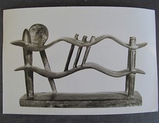 Alberto Giacometti  originales großes Vintage Foto Titel liegende Frau träumend