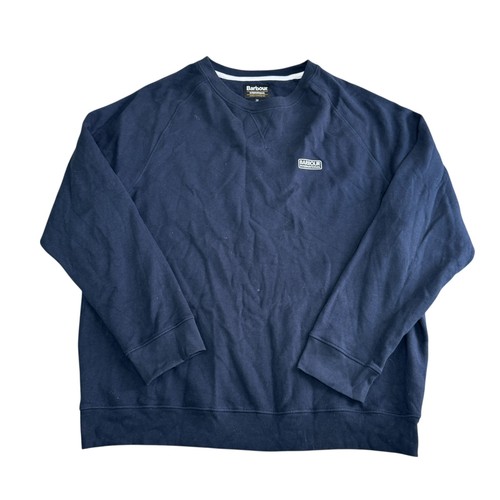 Barbour blau sweatshirt herren - blau,