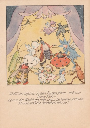 Künstler familie elf - kÜnstler-ak,