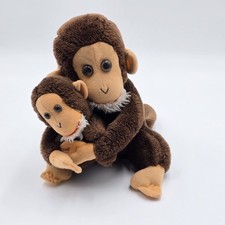 VTG Süßes Plüsch Affen Set