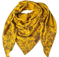 Blumenliebe xxl Musselin Tuch