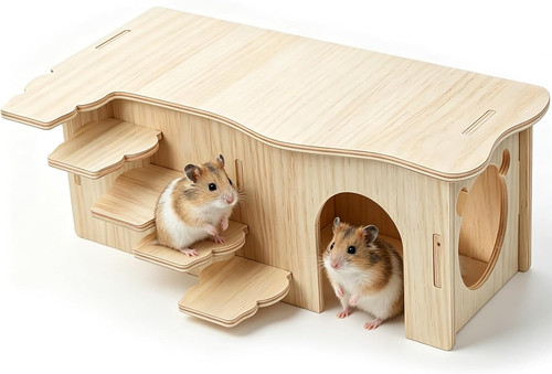 Hamsterhaus aus holz - hamsterhaus,