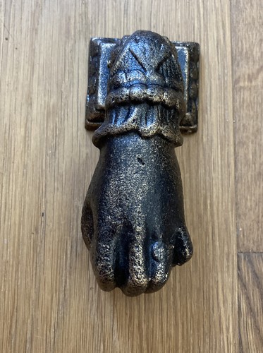 Türklopfer hand gußeisen - hand,