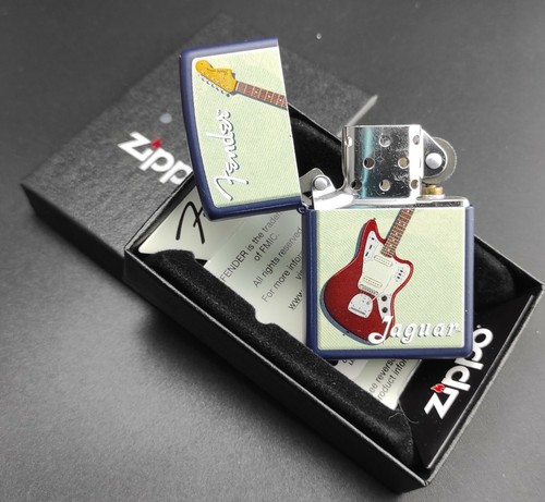 Zippo fender jaguar farbzippo - zippo, jaguar,