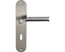 Langschildgarnitur BB + WC Renofast II edelstahl bicolor 4er Set