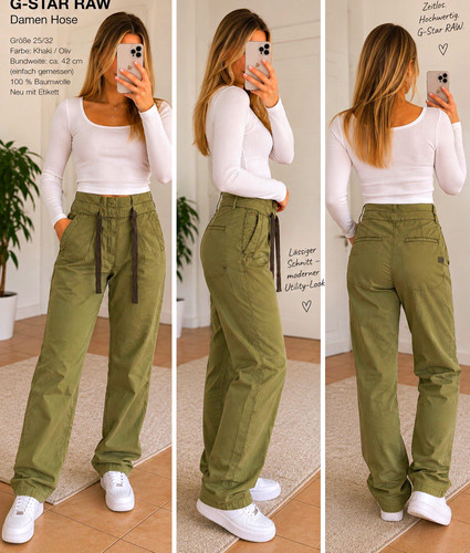 Star raw damen - raw, cargo
