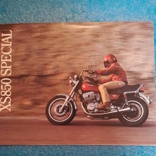 Yamaha XS 850 Special SE Prospekt Brochure  ca. 1980 Sprache: Englisch 4Seiten