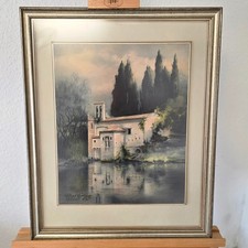 Gemälde gardasee italien - gemälde,