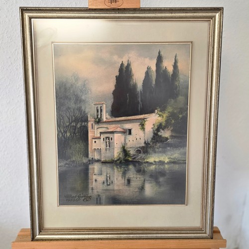 Gemälde gardasee italien - gemälde,