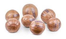 Medizinball trenas aus Leder -