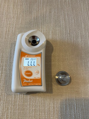 Atago pocket refraktometer - atago,
