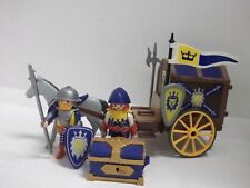 Playmobil Königsritter Kutsche Goldtransport Ritter Figuren Pferd für Ritterburg