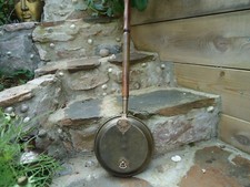 Messing Bettwärmepfanne im