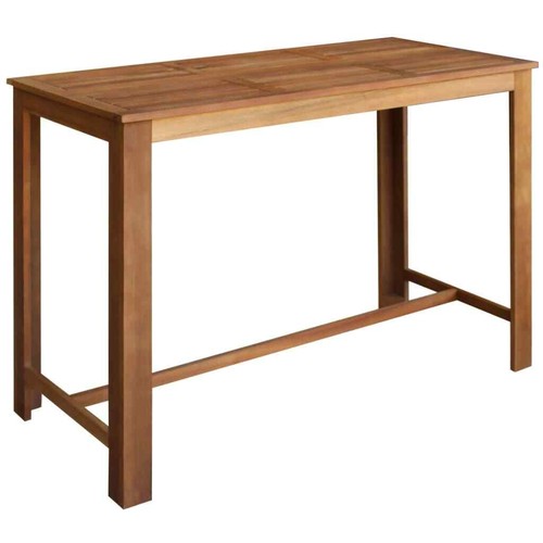Bartisch akazienholz massiv - akazienholz,