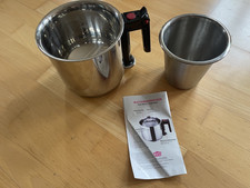 GSW Wasserbadkocher Bain-Marie 16 cm Induktion Rostfrei Baby Kost Brei Wasserbad