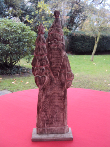 Weihnachtsmann aus holz - weihnachtsmann,