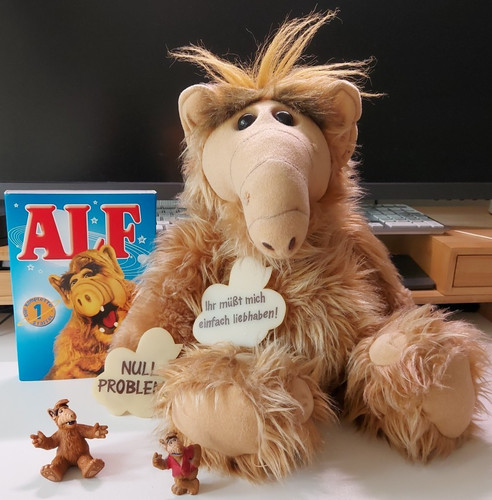 Alf plüschtier original alien - plüschtier,